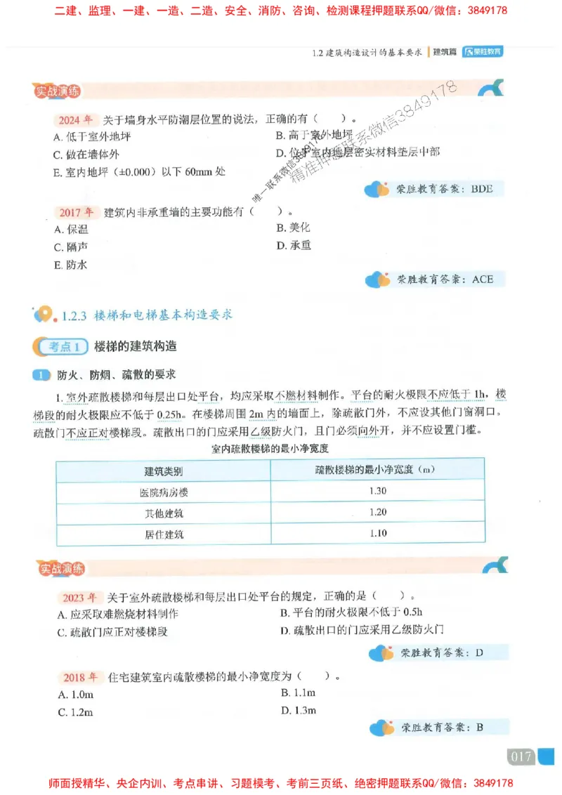 25一建建筑-李嘉欣-精讲伴侣（讲义合集）_2026年一级建造师_2026年一建建筑_2025年一建建筑SVIP_01-精华文档✿电子教材✿历年真题_54-建筑《RS精讲伴侣》李嘉欣推荐