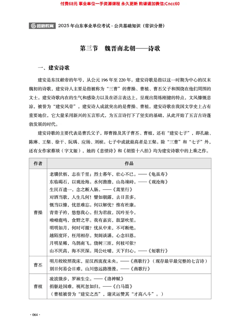 2025年山东事业单位考试-公共基础知识（常识分册）_2026考公资料_（05）超格_行测申论2025超格合集(行测&申论&政治理论)_璐璐2025超G公基＋综合写作全程班(事业单位三支一扶通用)