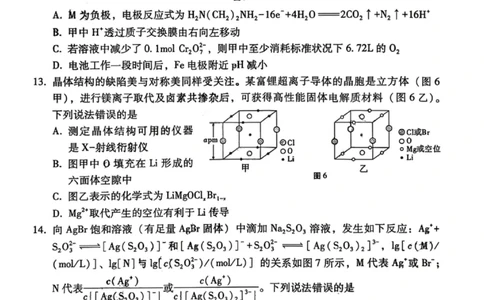 化学试卷-云南师大附中2026届高三1月高考适应性月考卷（六）(1)_2026年1月_260118云南师大附中2026届高三1月高考适应性月考卷（六）