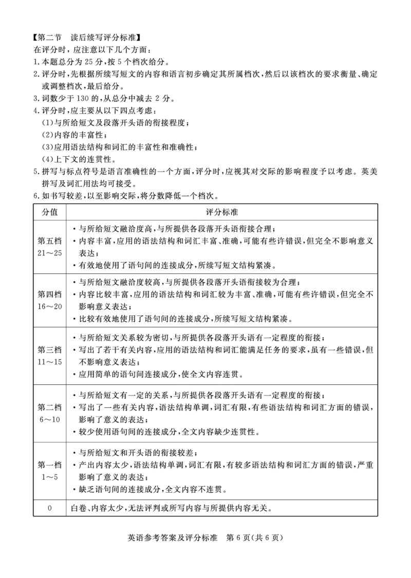 湛江市2026年普通高考测试（一）英语答案(1)_2026年1月_260128广东省湛江市高三年级2026年高考测试（一）(湛江一模)（全科）_2026届湛江市高三上学期普通高考测试（一）英语试题含答案