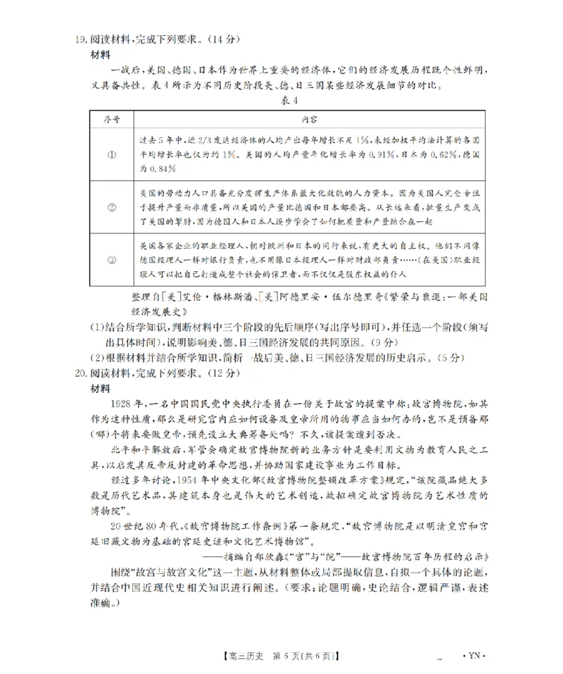 云南省2026届高三上学期1月百万大联考历史(1)_2026年1月_260129金太阳&middot;云南省2026届高三上学期1月百万大联考（全科）