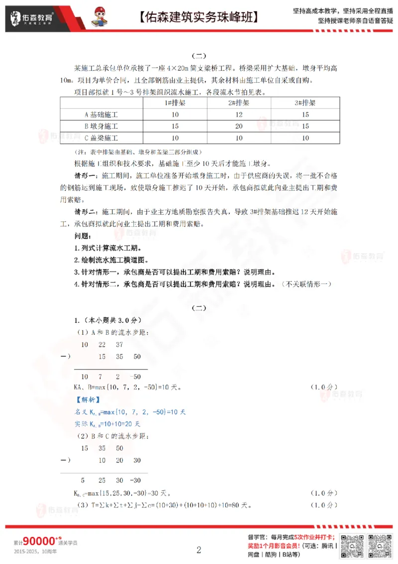 3月17日佑森建筑实务珠峰班VIP作业答案_2026年一级建造师_2026年一建建筑_2025年一建建筑SVIP_02-基础精讲✿高端面授✿深度强化_31-建筑《珠峰直播班》闫力齐YS推荐