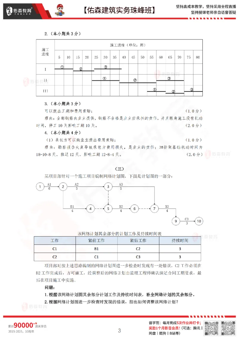 3月17日佑森建筑实务珠峰班VIP作业答案_2026年一级建造师_2026年一建建筑_2025年一建建筑SVIP_02-基础精讲✿高端面授✿深度强化_31-建筑《珠峰直播班》闫力齐YS推荐