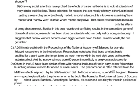 2021.06四级真题第3套_英语四六级整合_英语四六级真题版本二此版为主此文件夹会持续更新_四级真题_1.四级真题+答案解析+听力音频(1989-2025)_12014-2022年(真题-解析-听力=已完结)