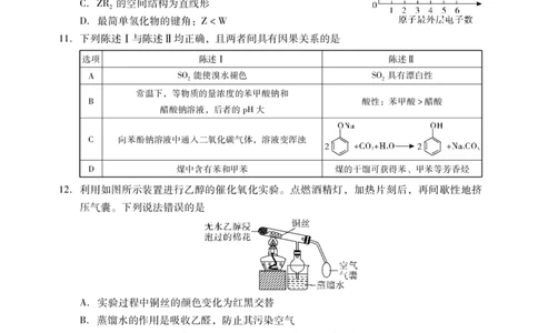 化学试题卷(1)_2026年1月_260130广东省肇庆市2026届高中毕业班高三年级第一学期末教学质量监测（肇庆二模）（全科）