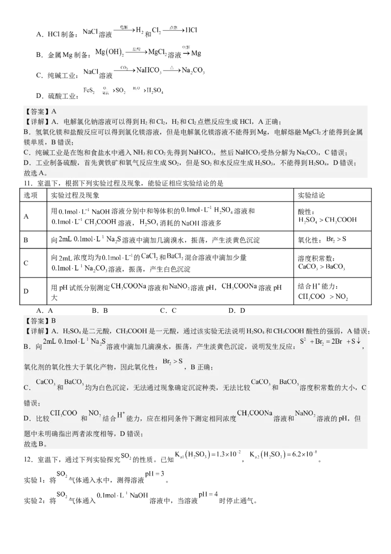 江苏化学-答案-p_近10年高考真题汇编（必刷）_2024年高考真题_高考真题（截止6.29）_其他地方卷（目前搜集不完整）_江苏卷（物、化）