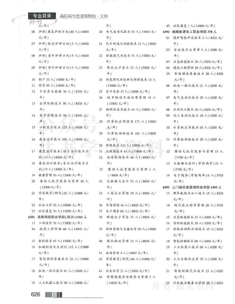 2024大专_1.高考2025全国各省真题+答案_必看高考志愿填报价值2999_高考志愿填报_13-河南_河南17-23年_河南招生之友全套_2024文科招生之友分批次版本