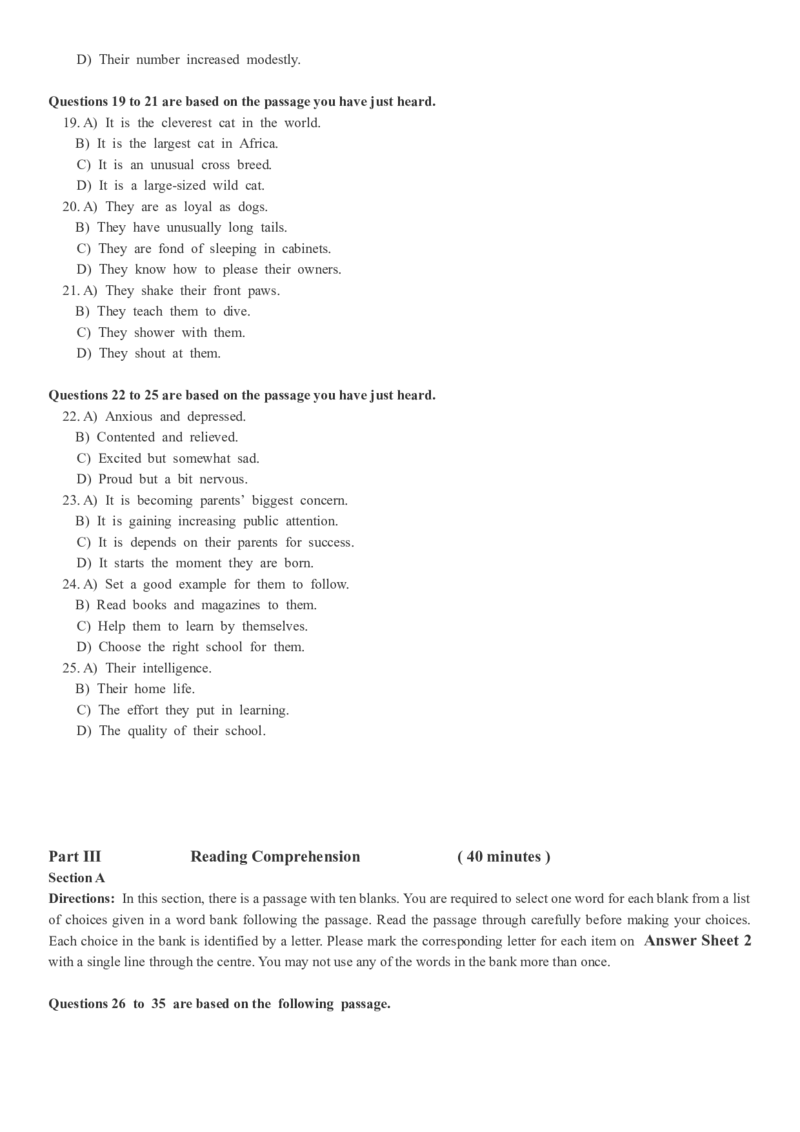2018年12月四级真题第一套_英语四六级整合_英语四六级真题版本二此版为主此文件夹会持续更新_四级真题_1.四级真题+答案解析+听力音频(1989-2025)_12014-2022年(真题-解析-听力=已完结)