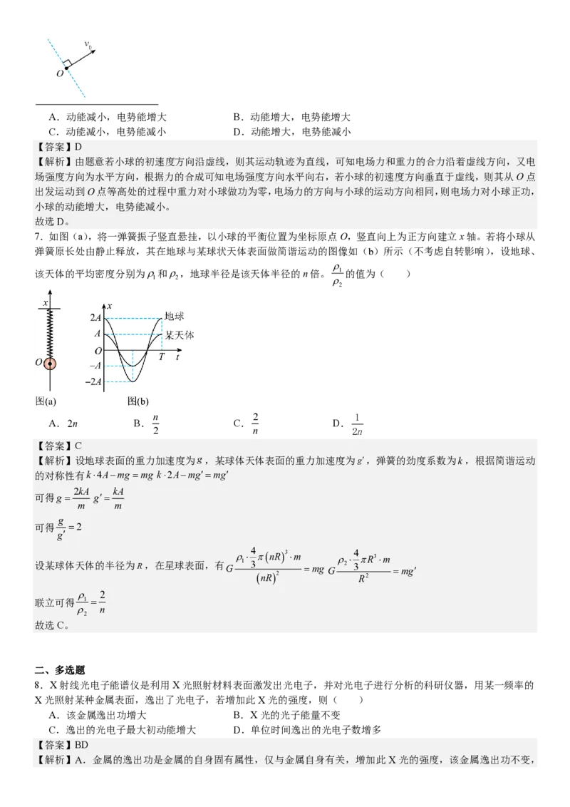 辽宁物理-答案-p_近10年高考真题汇编（必刷）_2024年高考真题_高考真题（截止6.29）_辽宁卷副科（黑龙江、辽宁、吉林）（6科全）