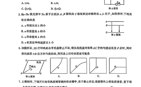江苏省南通市2026届高三上学期学业质量监测物理试题（含答案）(1)_2026年1月_260130江苏省南通市2026届高三年级上学期学业质量监测（南通一模）（全科）