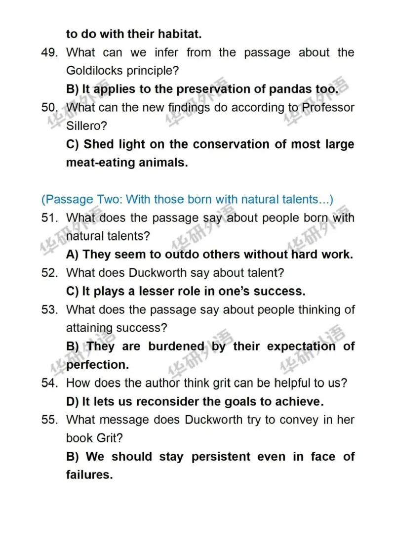 2025年英语四级参考答案（华研版）_英语四六级整合_英语四六级真题版本二此版为主此文件夹会持续更新_四级真题_1.四级真题+答案解析+听力音频(1989-2025)_32025年6月（真题＋答案）