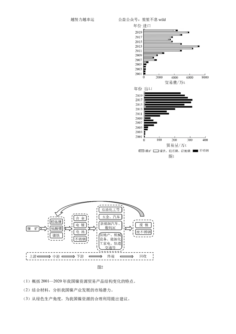 精品解析：2024年安徽省高考地理真题（解析版）_高考真题全网收集_地理_2024年新高考安徽卷地理高考真题解析（参考版）