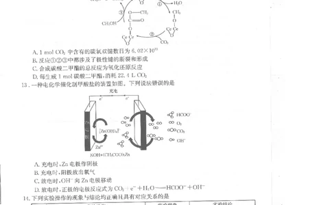 化学_2023年8月_01每日更新_30号_2024届陕西高三金太阳8月联考8.26-27（24-06C）_试卷