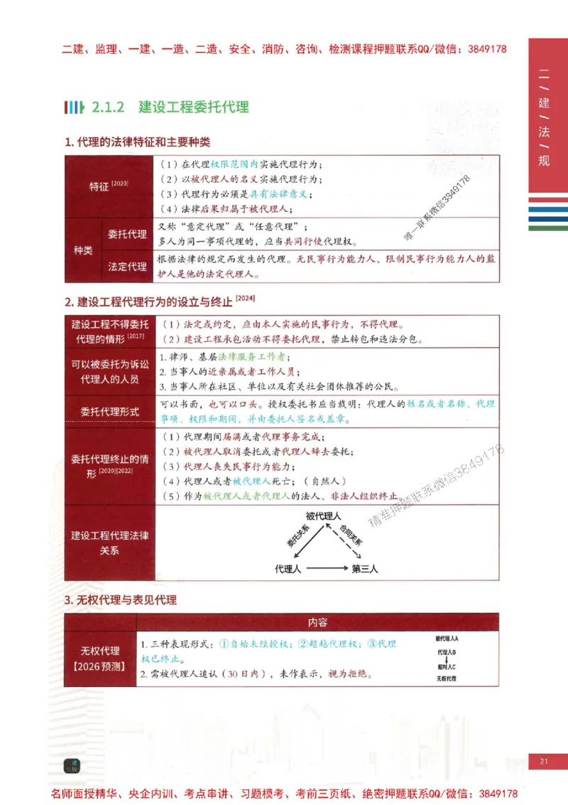 2026年二建法规-四色笔记推荐_2026二建全科_2026二级建造师（持续更新）看这里_2026二建法规SVIP_01-精华文档✿电子教材✿历年真题_04-2026年二建法规-经典教辅-四色笔记推荐
