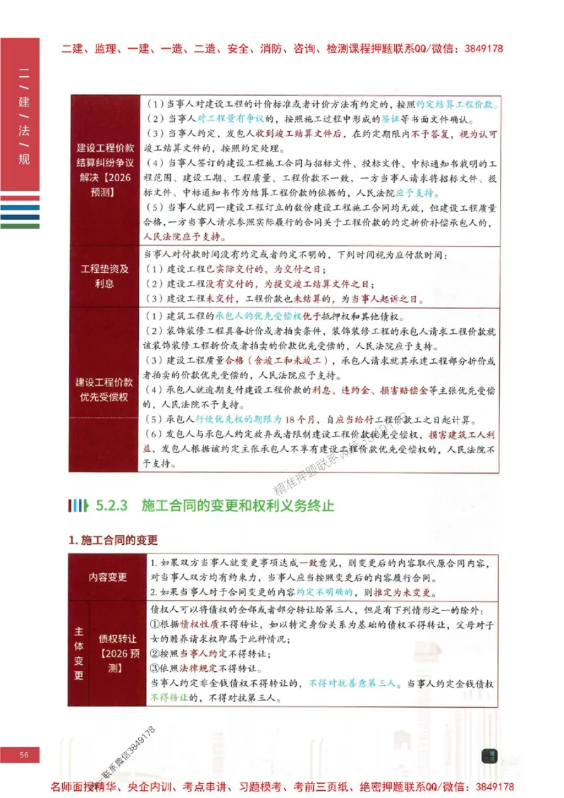 2026年二建法规-四色笔记推荐_2026二建全科_2026二级建造师（持续更新）看这里_2026二建法规SVIP_01-精华文档✿电子教材✿历年真题_04-2026年二建法规-经典教辅-四色笔记推荐