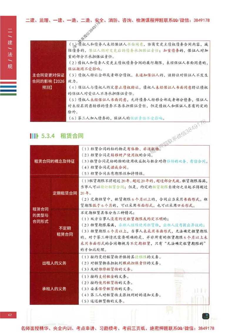 2026年二建法规-四色笔记推荐_2026二建全科_2026二级建造师（持续更新）看这里_2026二建法规SVIP_01-精华文档✿电子教材✿历年真题_04-2026年二建法规-经典教辅-四色笔记推荐