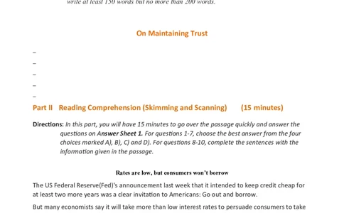 2012年12月英语六级真题(2)_英语四六级整合_英语四六级真题版本二此版为主此文件夹会持续更新_六级真题_1.六级真题+答案解析+听力音频_2012年12月CET6_02、真题Word版