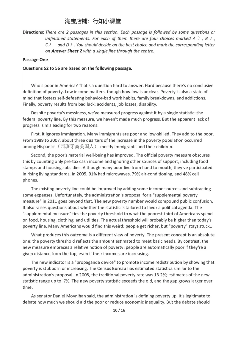 2012年12月英语六级真题(2)_英语四六级整合_英语四六级真题版本二此版为主此文件夹会持续更新_六级真题_1.六级真题+答案解析+听力音频_2012年12月CET6_02、真题Word版