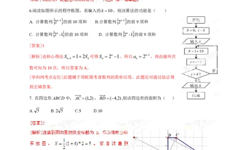 2013年高考数学试卷（理）（福建）（解析卷）_数学历年高考真题_新&middot;PDF版2008-2025&middot;高考数学真题_数学（按年份分类）2008-2025_2013&middot;高考数学真题