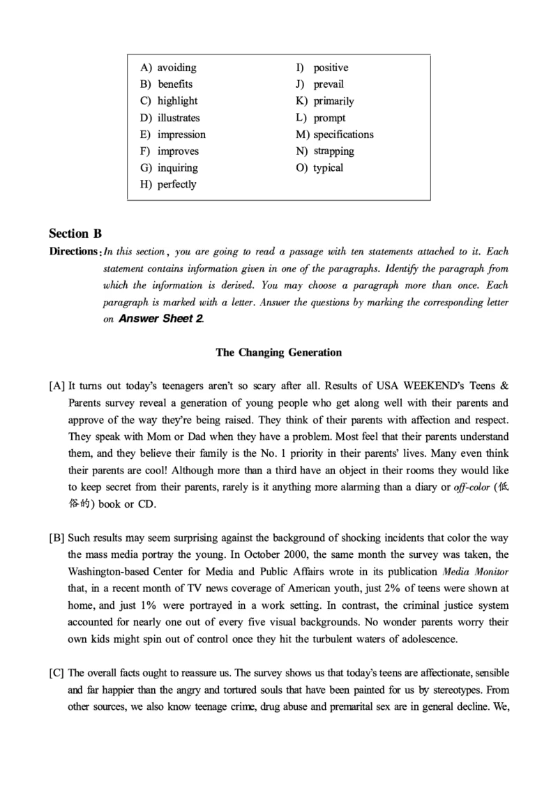 2016-2024年12月大学英语六级一键打印版_英语四六级整合_英语四六级真题版本二此版为主此文件夹会持续更新_六级真题_1.六级真题+答案解析+听力音频