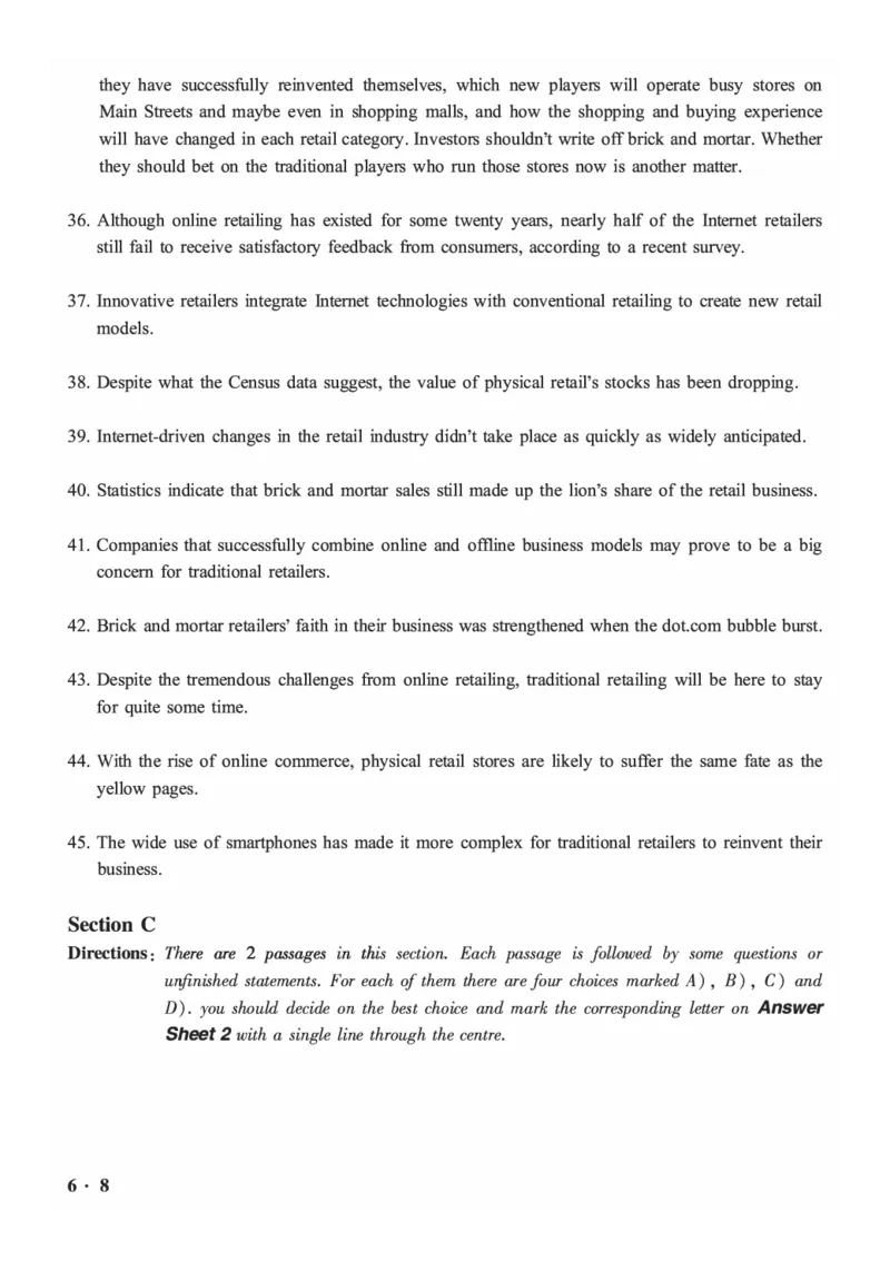 2016-2024年12月大学英语六级一键打印版_英语四六级整合_英语四六级真题版本二此版为主此文件夹会持续更新_六级真题_1.六级真题+答案解析+听力音频