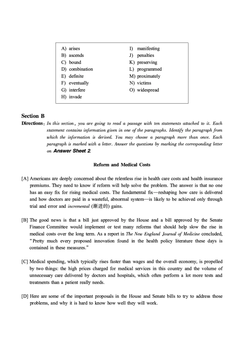 2016-2024年12月大学英语六级一键打印版_英语四六级整合_英语四六级真题版本二此版为主此文件夹会持续更新_六级真题_1.六级真题+答案解析+听力音频