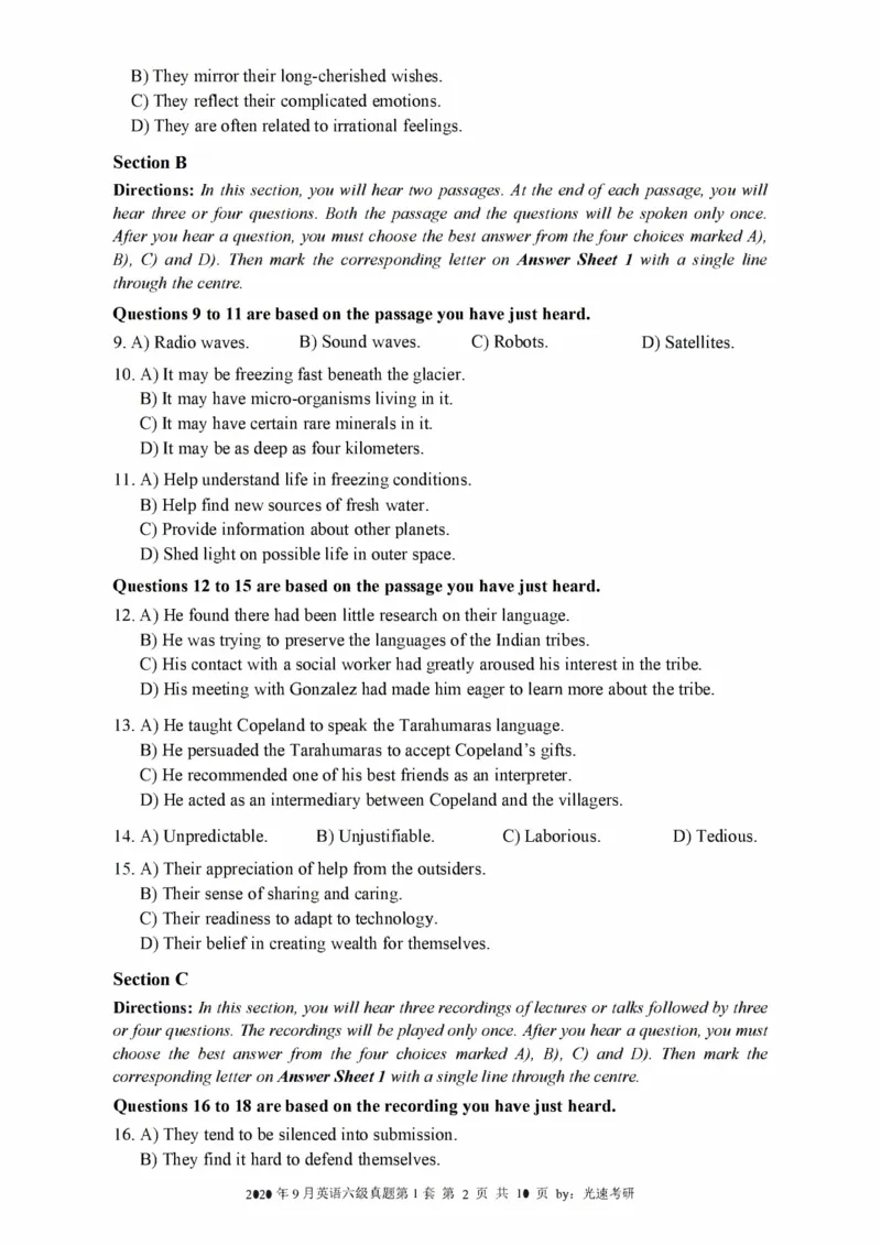2016-2024年12月大学英语六级一键打印版_英语四六级整合_英语四六级真题版本二此版为主此文件夹会持续更新_六级真题_1.六级真题+答案解析+听力音频