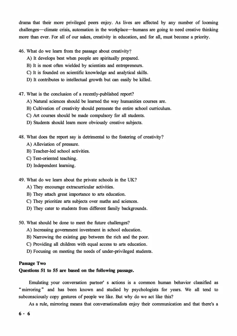 2016-2024年12月大学英语六级一键打印版_英语四六级整合_英语四六级真题版本二此版为主此文件夹会持续更新_六级真题_1.六级真题+答案解析+听力音频