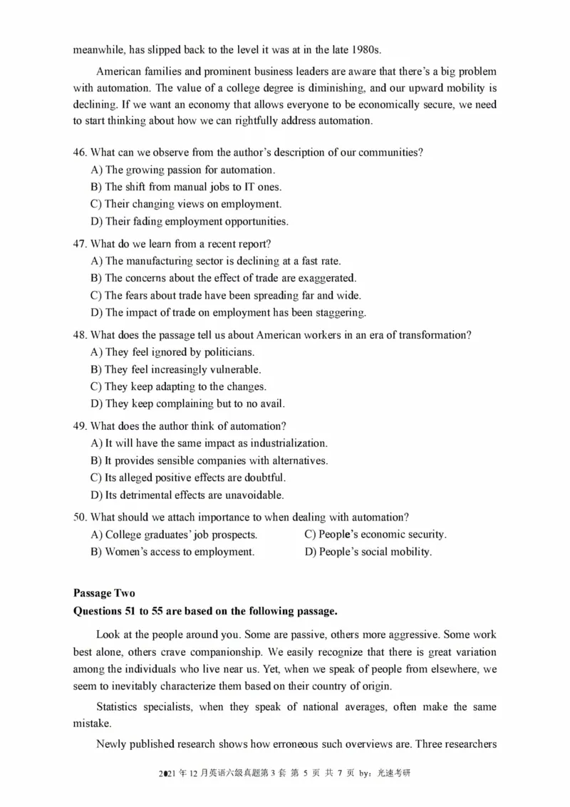 2016-2024年12月大学英语六级一键打印版_英语四六级整合_英语四六级真题版本二此版为主此文件夹会持续更新_六级真题_1.六级真题+答案解析+听力音频