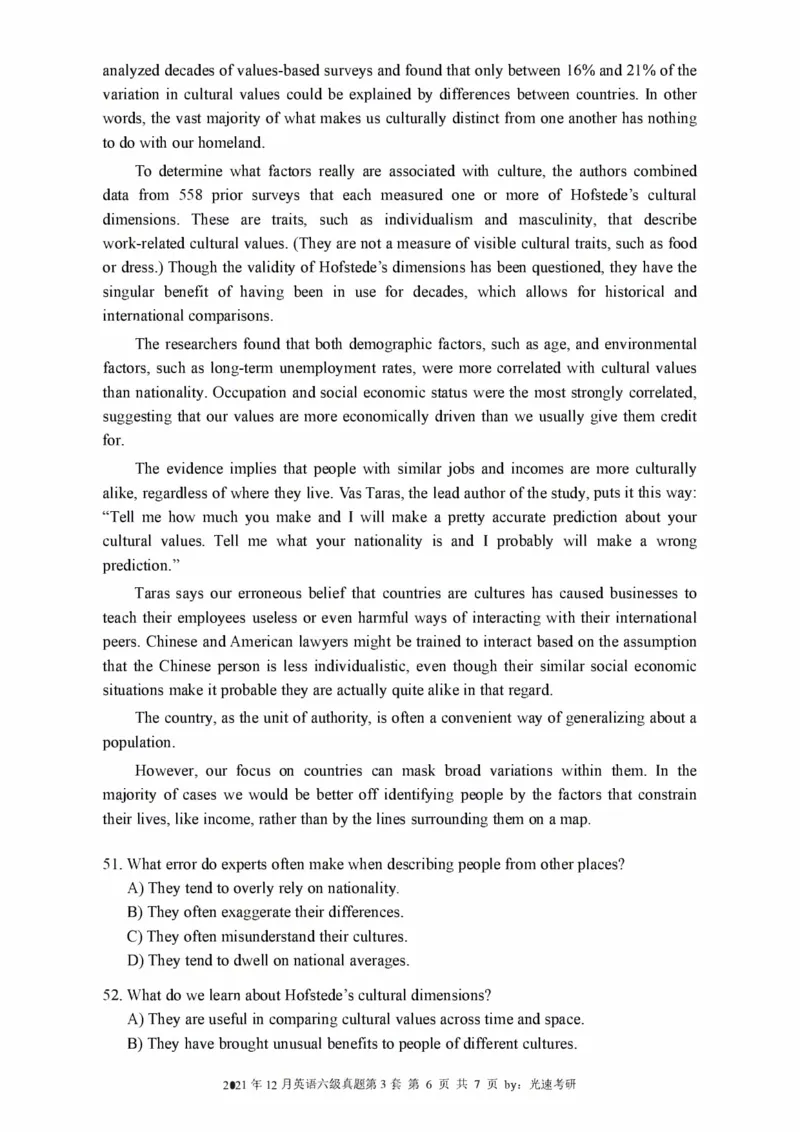 2016-2024年12月大学英语六级一键打印版_英语四六级整合_英语四六级真题版本二此版为主此文件夹会持续更新_六级真题_1.六级真题+答案解析+听力音频