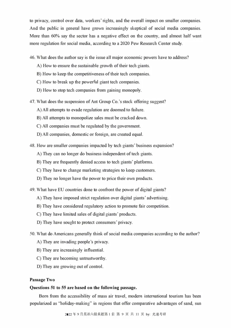 2016-2024年12月大学英语六级一键打印版_英语四六级整合_英语四六级真题版本二此版为主此文件夹会持续更新_六级真题_1.六级真题+答案解析+听力音频