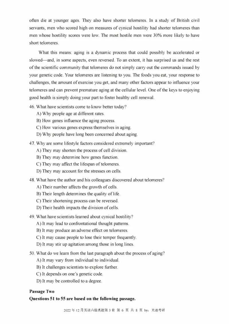 2016-2024年12月大学英语六级一键打印版_英语四六级整合_英语四六级真题版本二此版为主此文件夹会持续更新_六级真题_1.六级真题+答案解析+听力音频