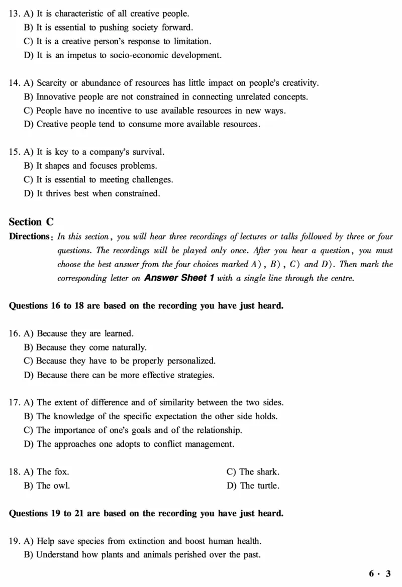2016-2024年12月大学英语六级一键打印版_英语四六级整合_英语四六级真题版本二此版为主此文件夹会持续更新_六级真题_1.六级真题+答案解析+听力音频
