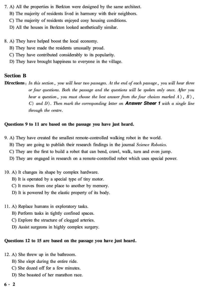 2016-2024年12月大学英语六级一键打印版_英语四六级整合_英语四六级真题版本二此版为主此文件夹会持续更新_六级真题_1.六级真题+答案解析+听力音频