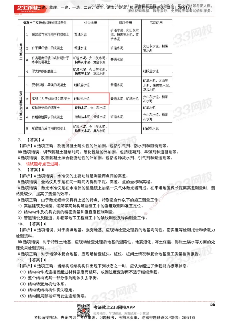 233-建筑-历年真题-20-24年_2026年一级建造师_2026年一建建筑_2025年一建建筑SVIP_01-精华文档✿电子教材✿历年真题_02-历年真题PDF