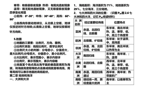 2018生物地理中考知识点整理_赠送小初高学霸笔记等_小初高知识点_小初高知识点_中考地理知识点