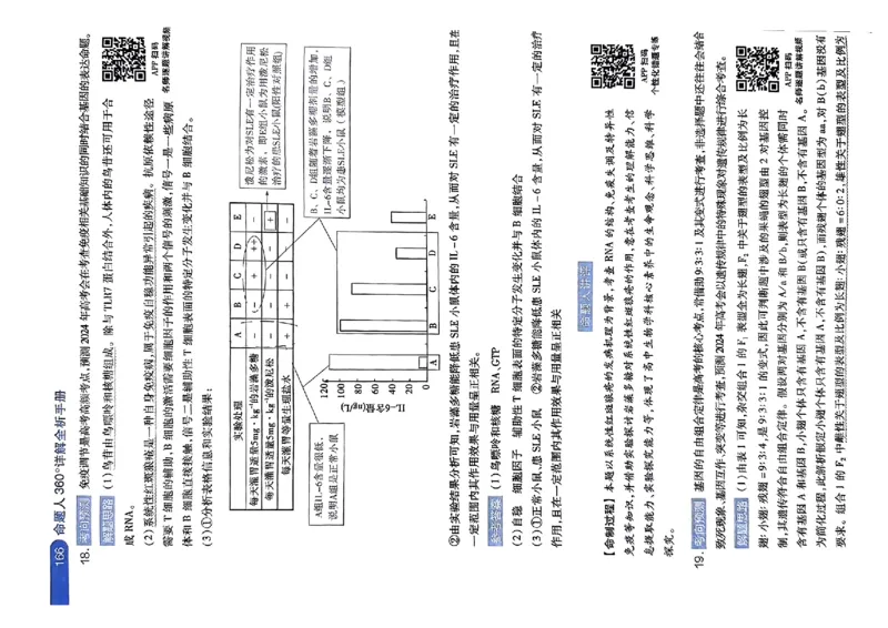 生物AB答案_2024高考押题卷_12024天星全系列_@@@天星临考押题密卷汇总重复_2024年tx高考临考押题密卷湖南专版