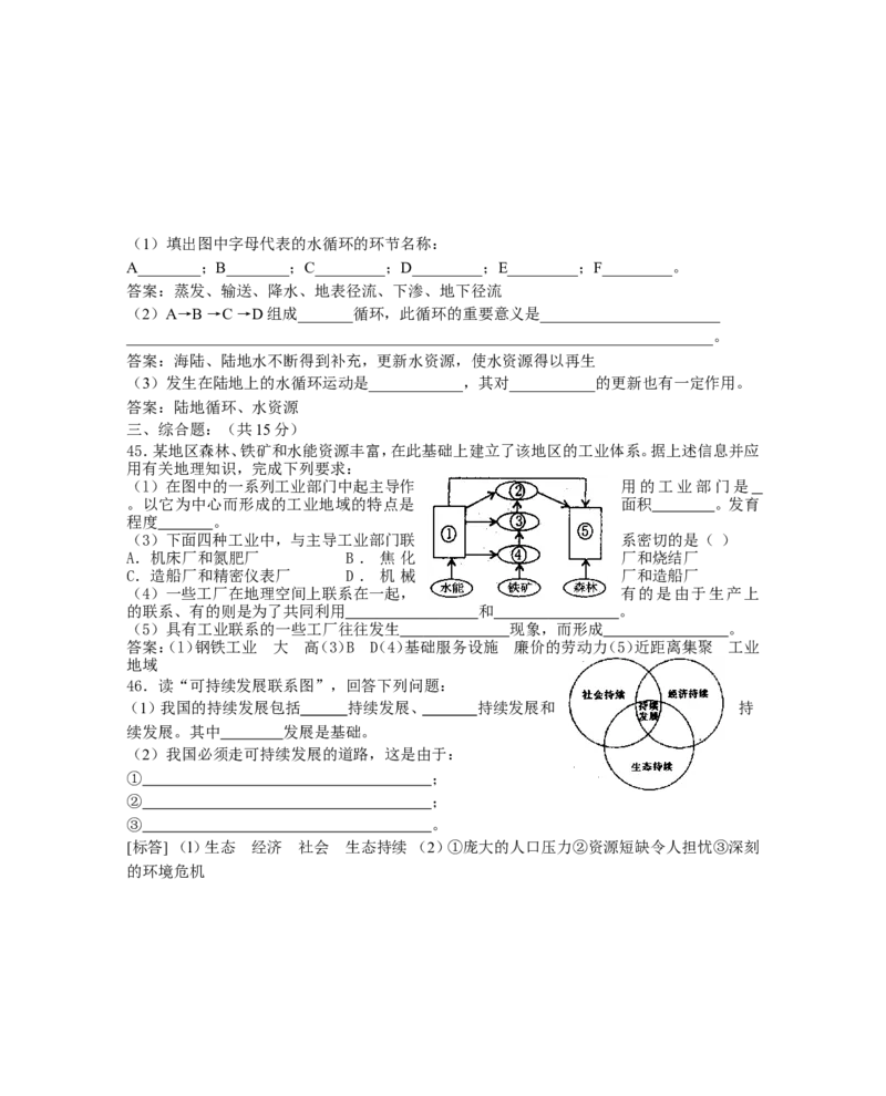 品优教学最新高考地理知识点总结(超全!!!!)_赠送小初高学霸笔记等_小初高知识点_小初高知识点_高考地理知识点