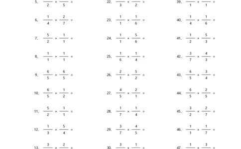 分数乘法第71~90篇（初级）_编码0121-6年级数学口算计算_口算题（适合6年级）(1)_分数-乘法（200篇）_（分数）乘法初级（100篇）