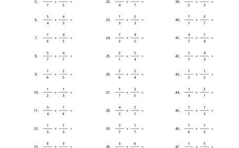 分数乘法第71~90篇（初级）_编码0121-6年级数学口算计算_口算题（适合6年级）(1)_分数-乘法（200篇）_（分数）乘法初级（100篇）
