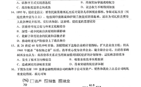 2024届江苏省南通市如皋市高考二模历史试题(1)_2024年4月_024月合集_2024届江苏省南通如皋高三下适应性考试(二)(南通2.5模）