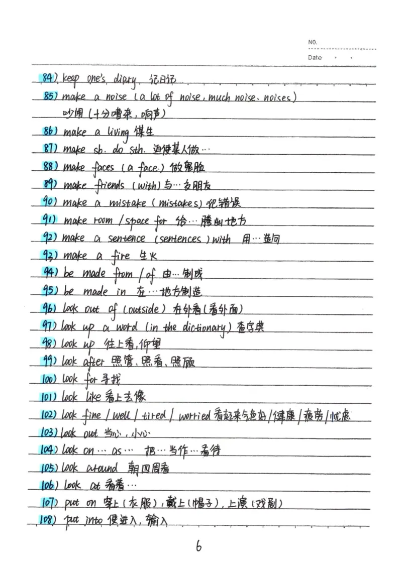 3）中考英语状元笔记(126页)_赠送小初高学霸笔记等_中考全科状元笔记