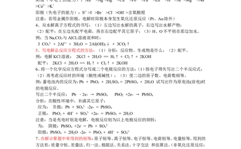 品优教学高考化学考纲---必背知识点归纳与总结_赠送小初高学霸笔记等_小初高知识点_小初高知识点_高考化学知识点
