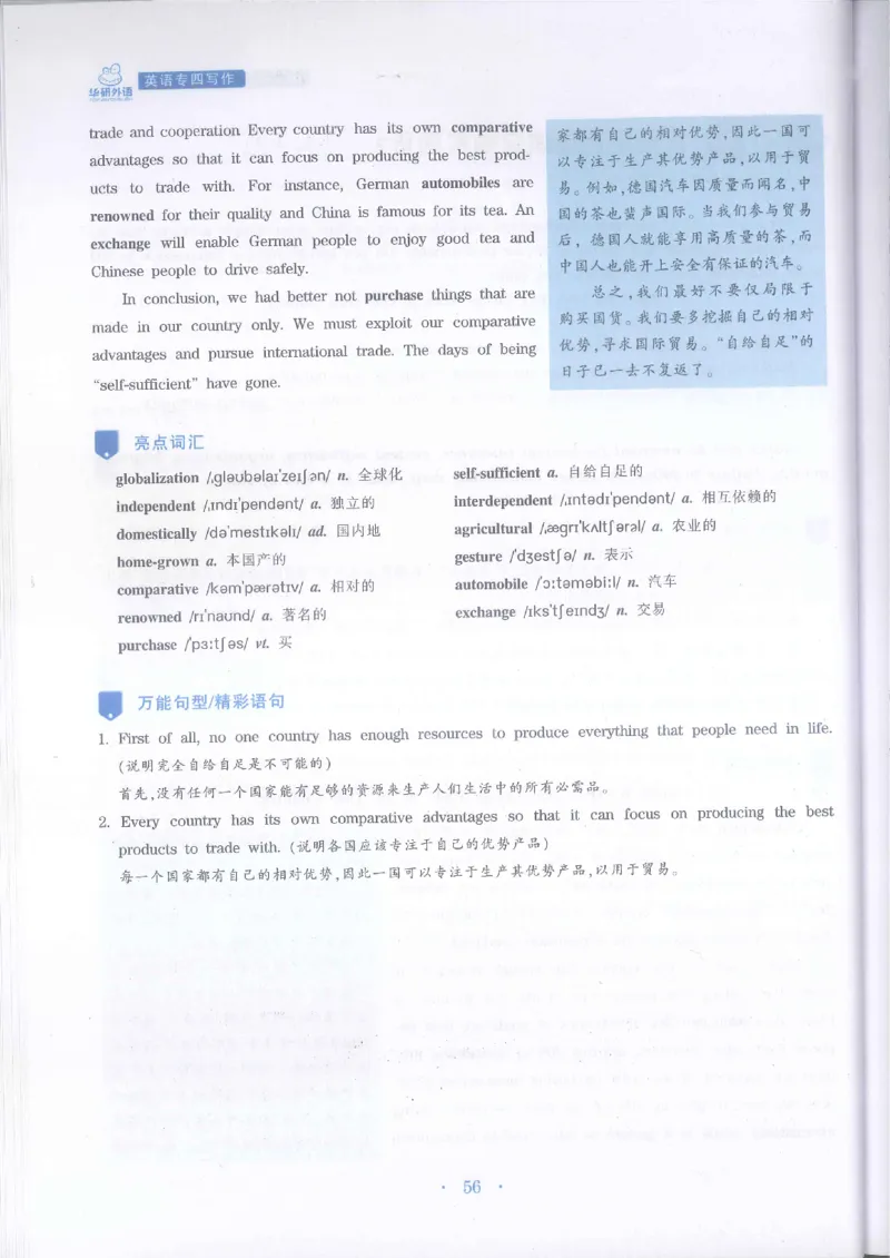 华研专四写作_2025专四专八真题及备考资料_2009-2024专四真题+备考资料_2024专四备考资料合辑（电子书）_24专四作文_24华研专四写作100篇