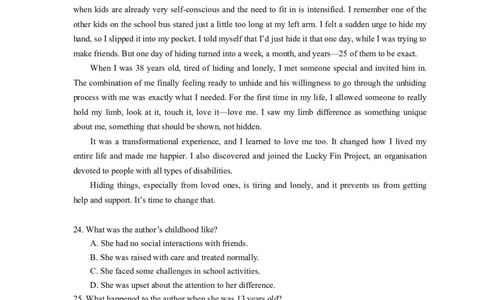 2024北京朝阳高三一模英语试题及答案(1)_2024年4月_024月合集_2024届北京市朝阳区高三一模