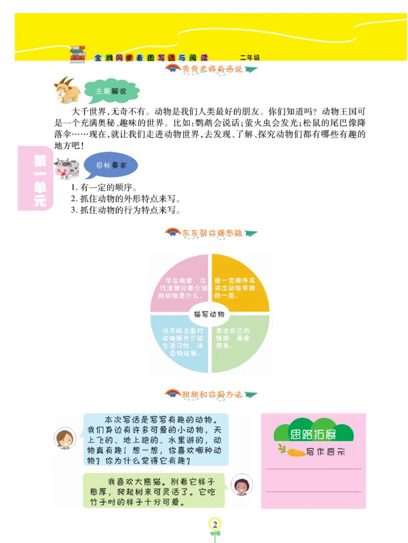 《金牌同步看图写话》语文2年级上册（RJ）_二年级上下册资料_小学二年级学习资料-25年更新版_2-01、小学二年级语文上册_2-1-2、练习题、作业、试题、试卷_电子册类