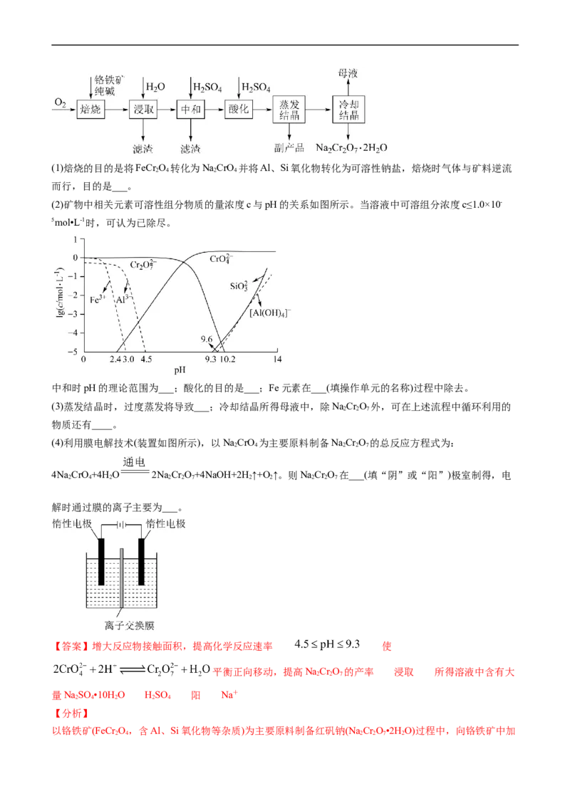 专题13工艺流程综合题-五年（2019-2023）高考化学真题分项汇编（全国通用）（解析版）_赠送：2008-2024全套高考真题_高考化学真题_送高考化学五年真题(2019-2023)分项汇编（全国通用）