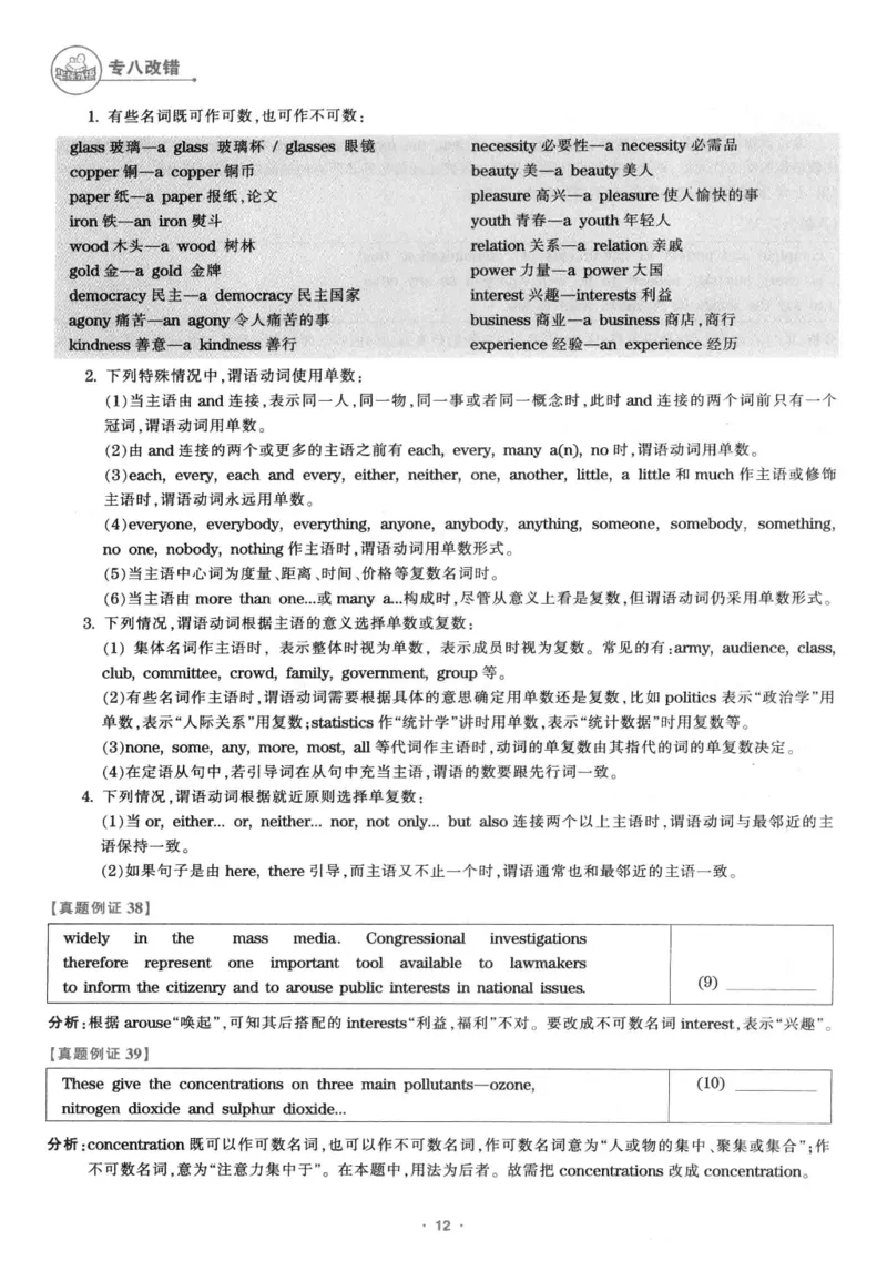 专八改错1100题245面_2025专四专八真题及备考资料_2009-2024专八真题+备考资料_专八资料电子书_24专八改错专题资料_华研专八改错