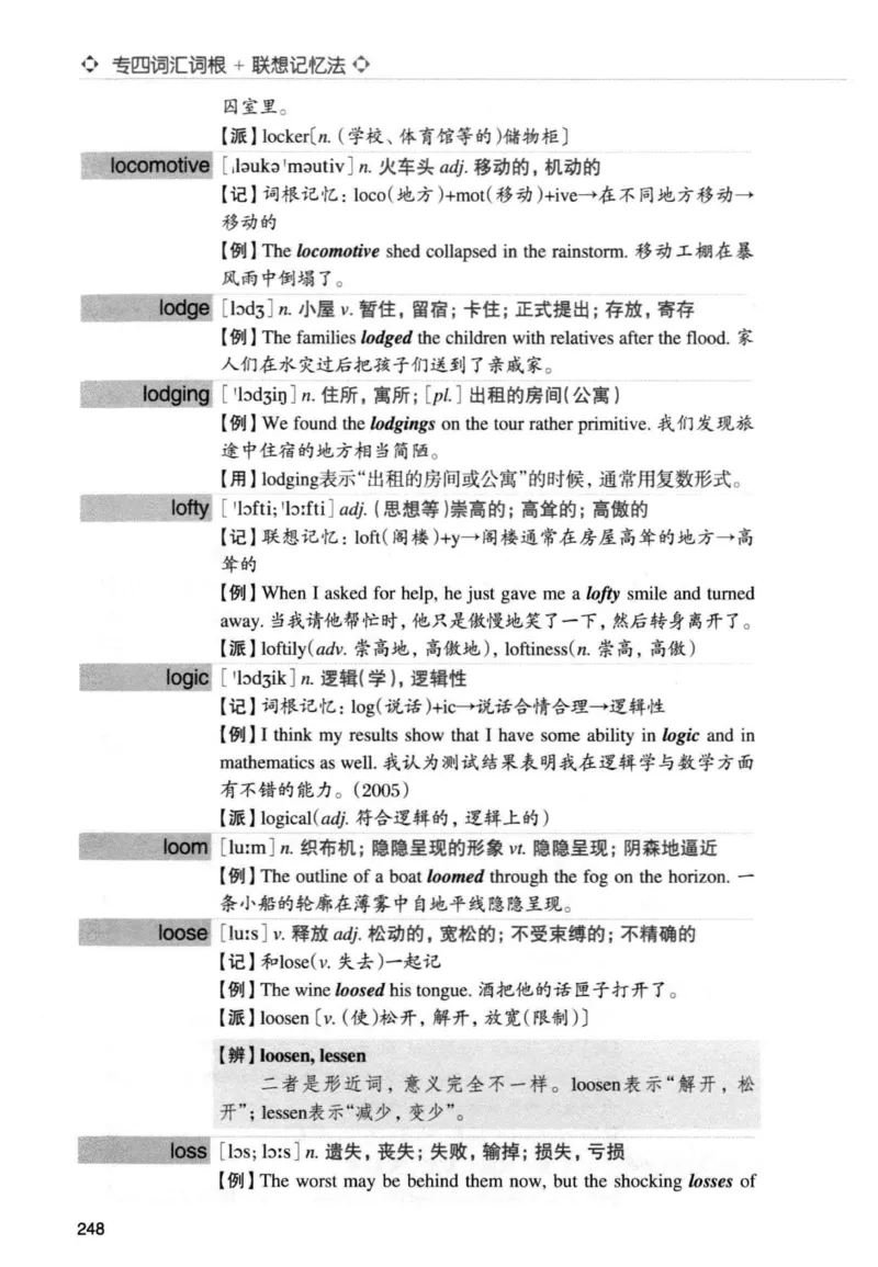 专四词汇词根+联想记忆法新东正序_2025专四专八真题及备考资料_2009-2024专四真题+备考资料_2024专四备考资料合辑（电子书）_24专四词汇_专四词汇词根+联想记忆法