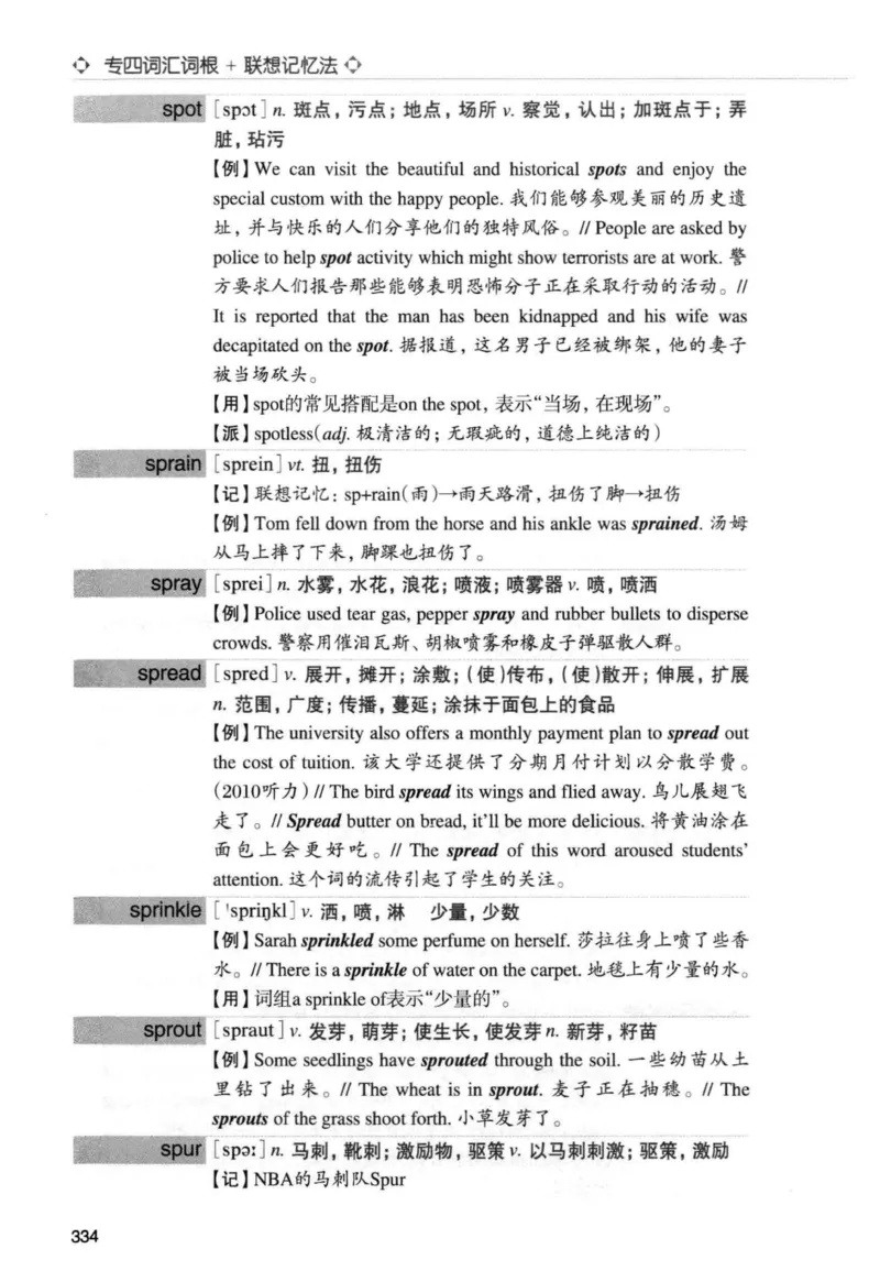 专四词汇词根+联想记忆法新东正序_2025专四专八真题及备考资料_2009-2024专四真题+备考资料_2024专四备考资料合辑（电子书）_24专四词汇_专四词汇词根+联想记忆法